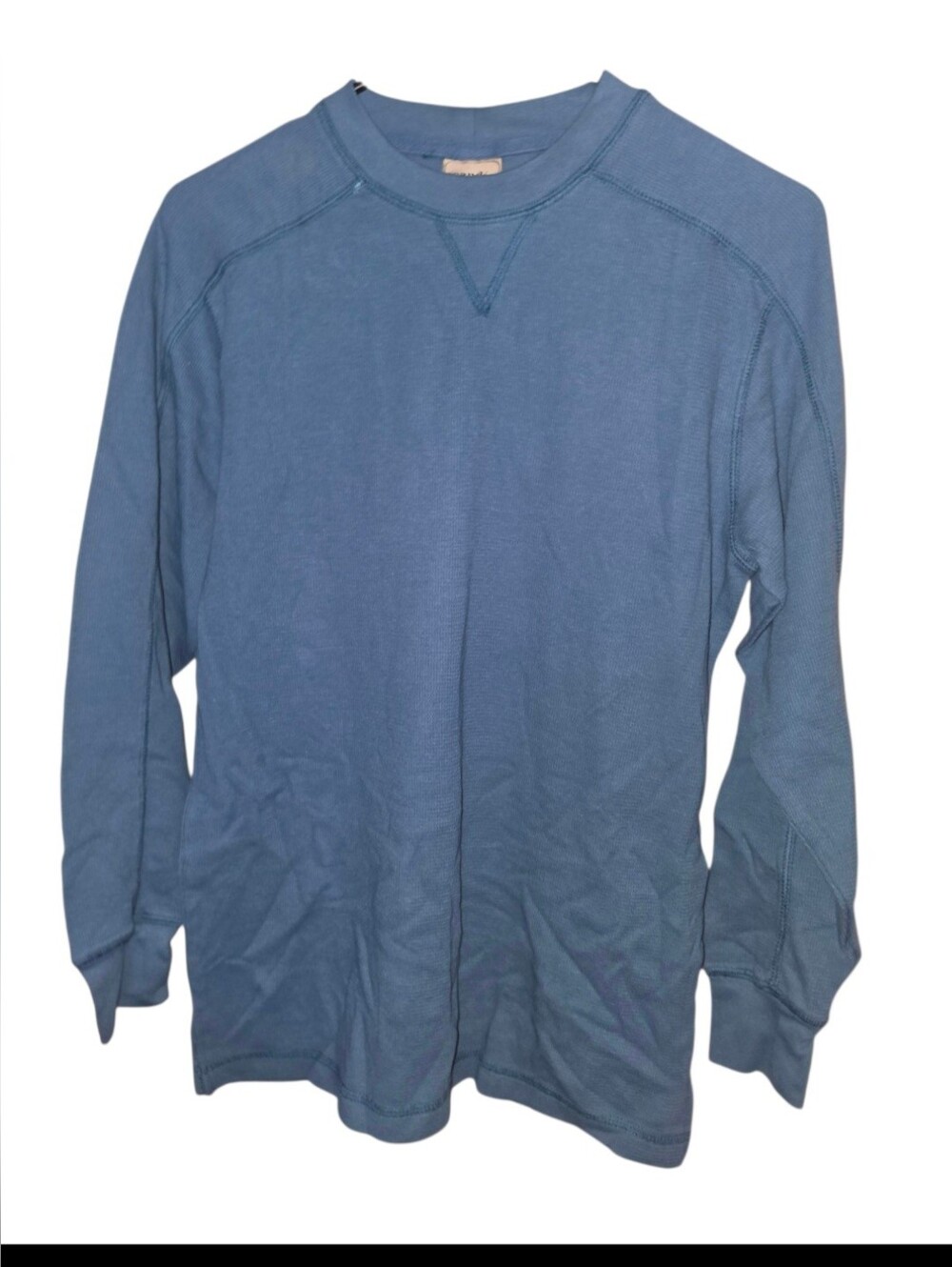 8/11/39. Scandia Woods Casual Men's Steel Blue Crewneck Sweatshirt